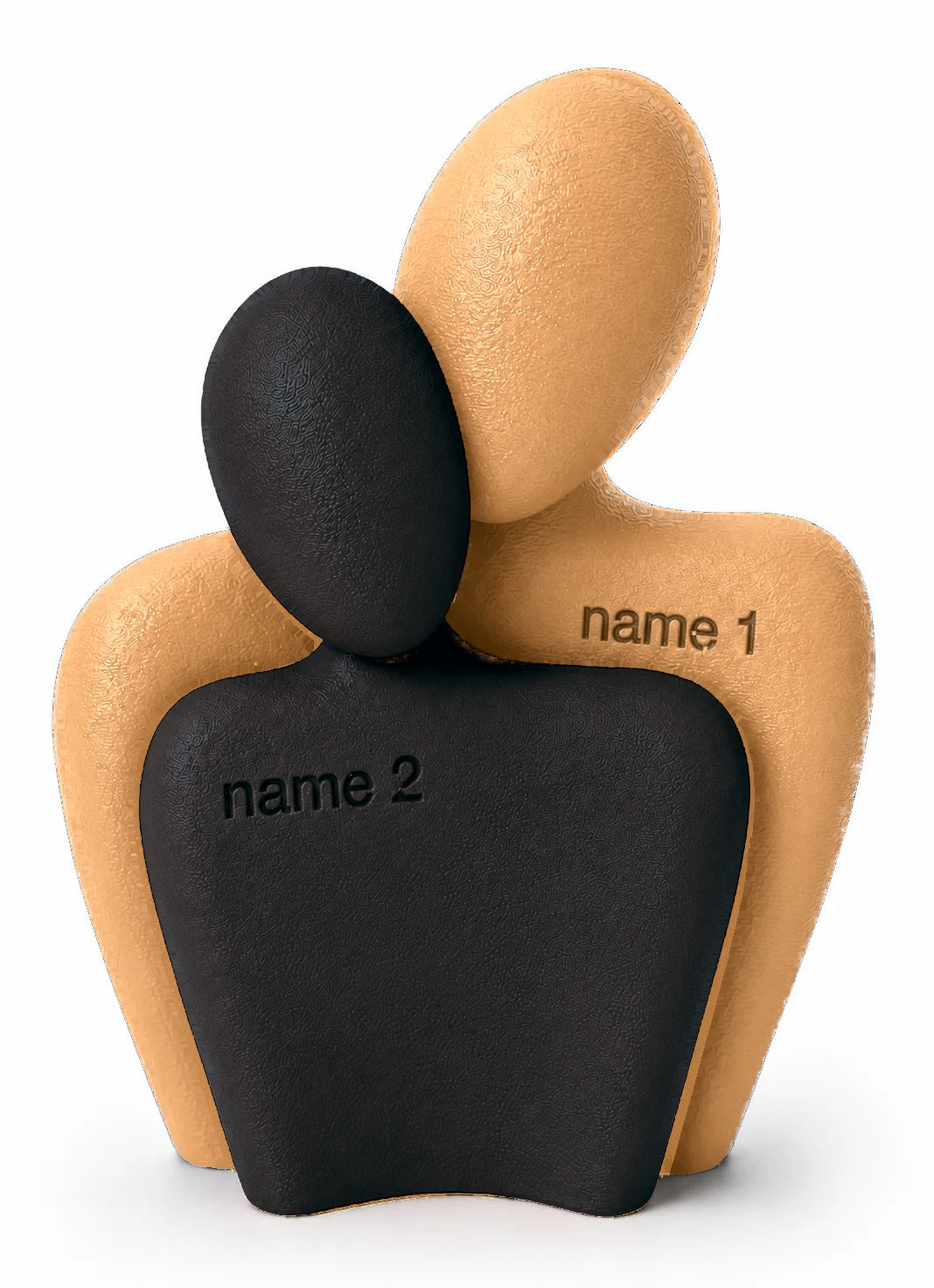 The Couple Sculpt 01 in Beige and Black
