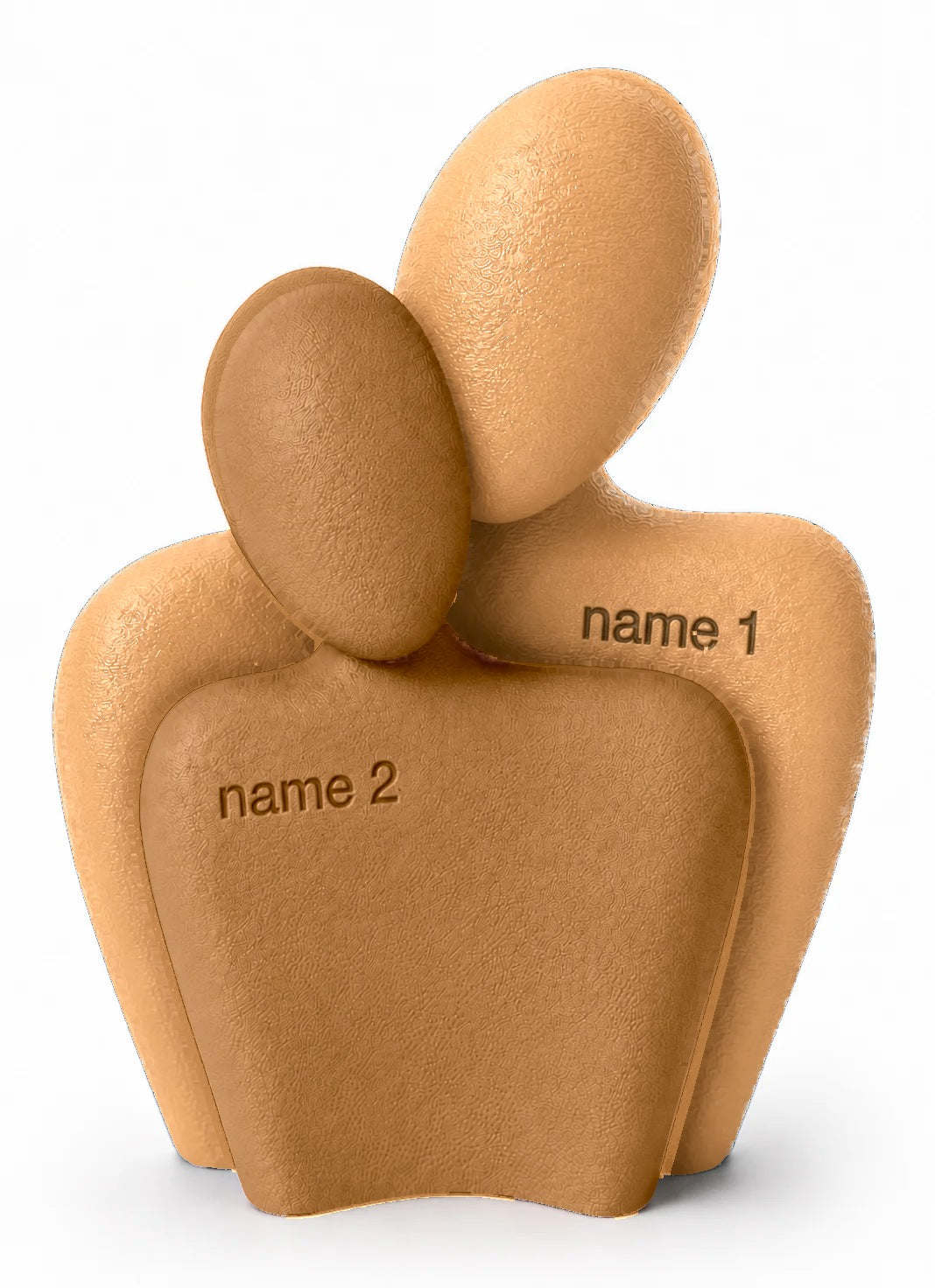 The Couple Sculpt 01 in Beige and Brown