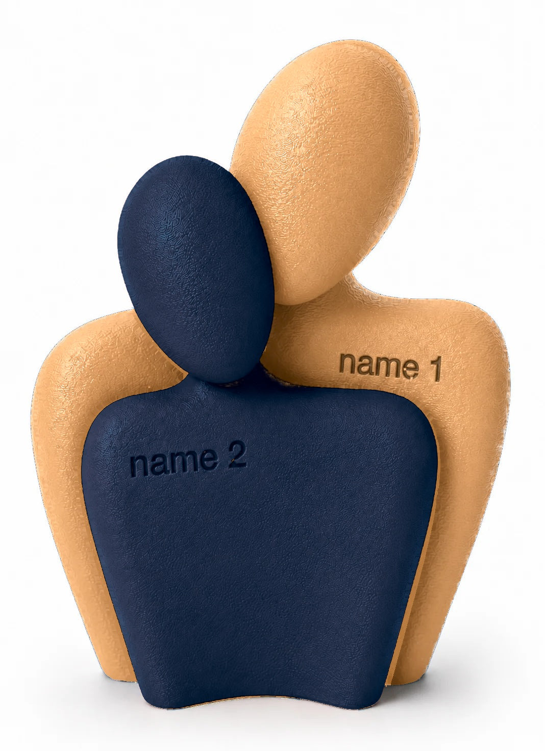 The Couple Sculpt 01 in Beige and Navy