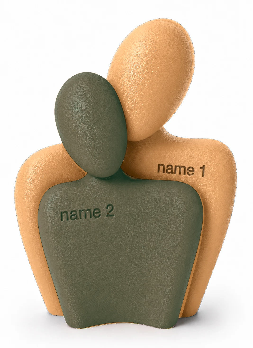The Couple Sculpt 01 in Beige and Olive