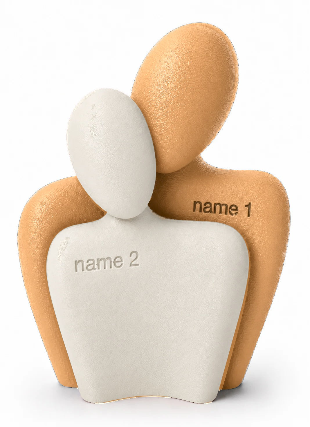 The Couple Sculpt 01 in Beige and White