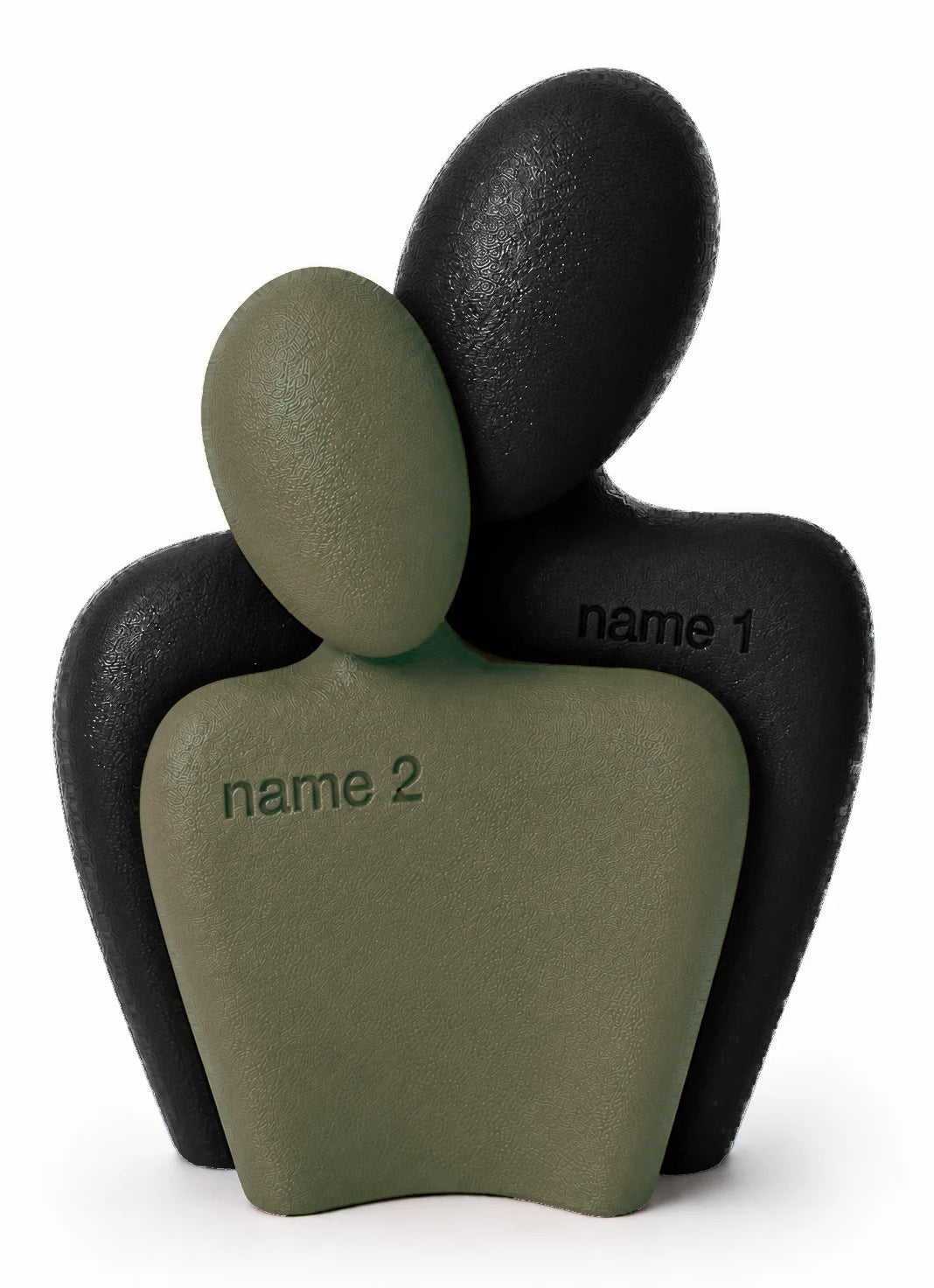 The Couple Sculpt 01 in Black and Olive