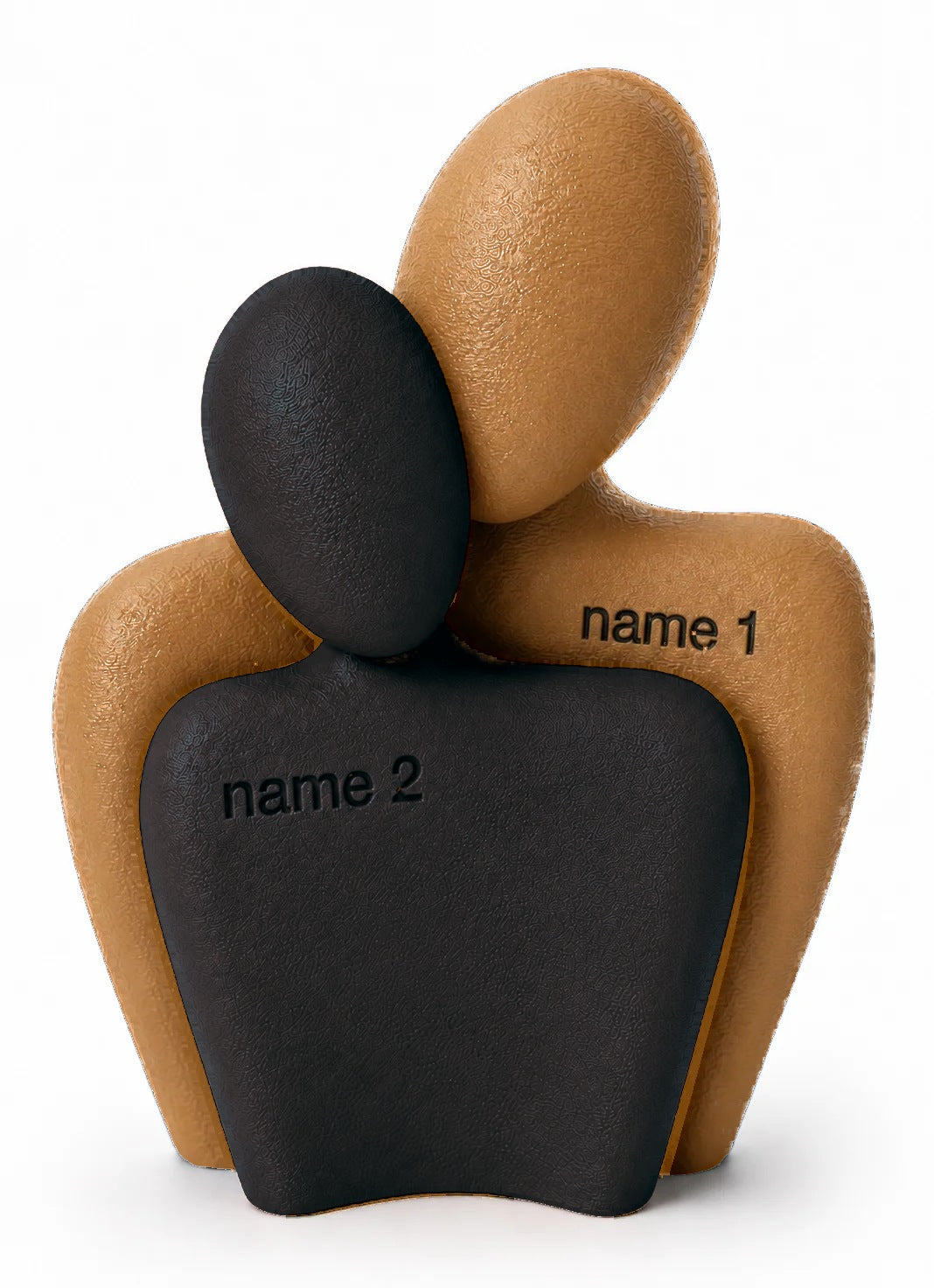 The Couple Sculpt 01 in Brown and Black
