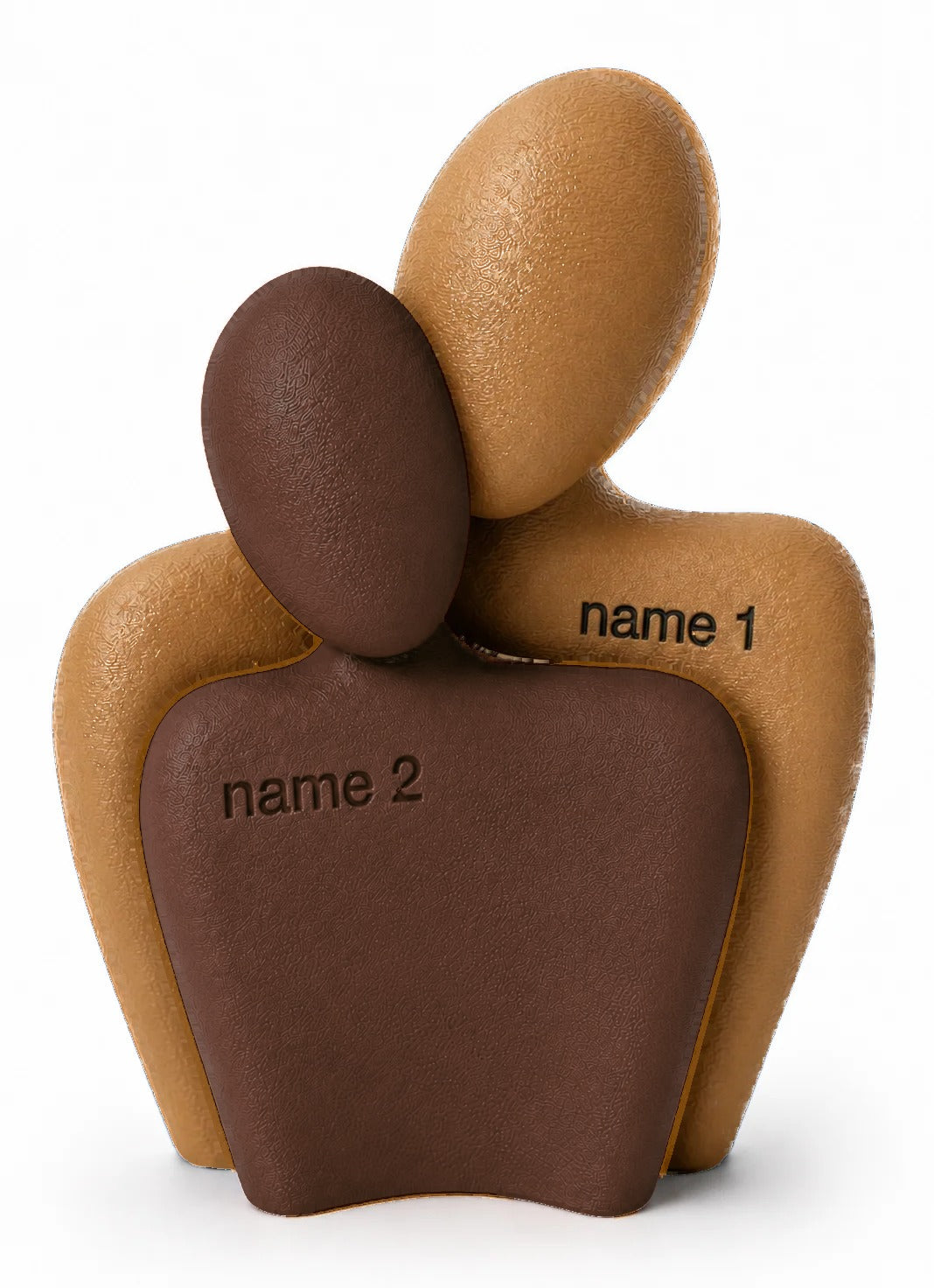 The Couple Sculpt 01 in Brown and Chocolate brown