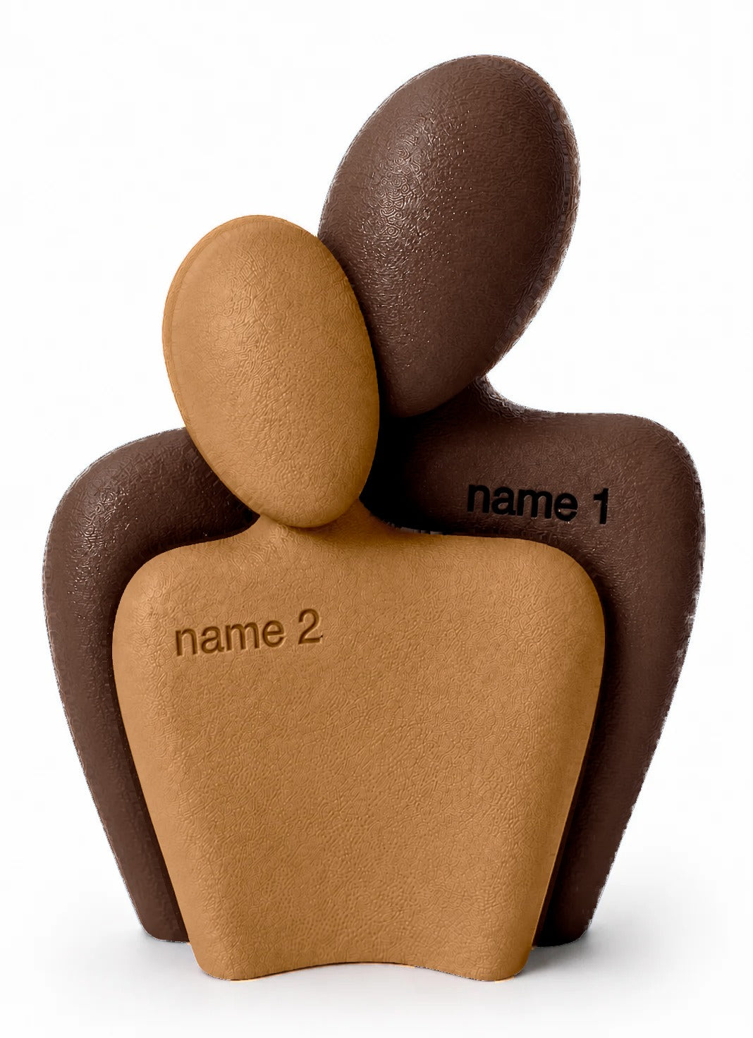 The Couple Sculpt 01 in Chocolate brown and Brown
