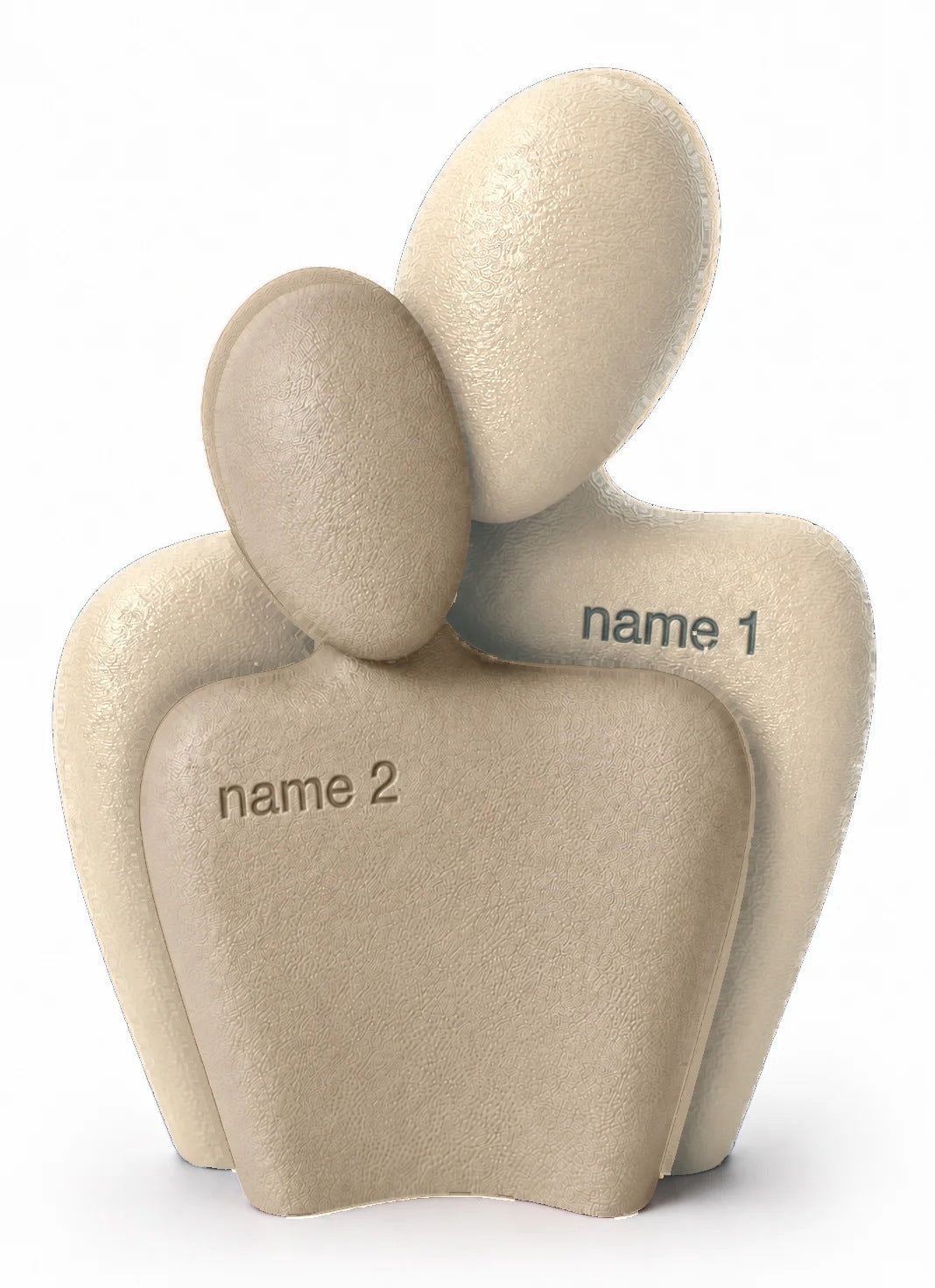 The Couple Sculpt 01 in Ivory matte and Off white