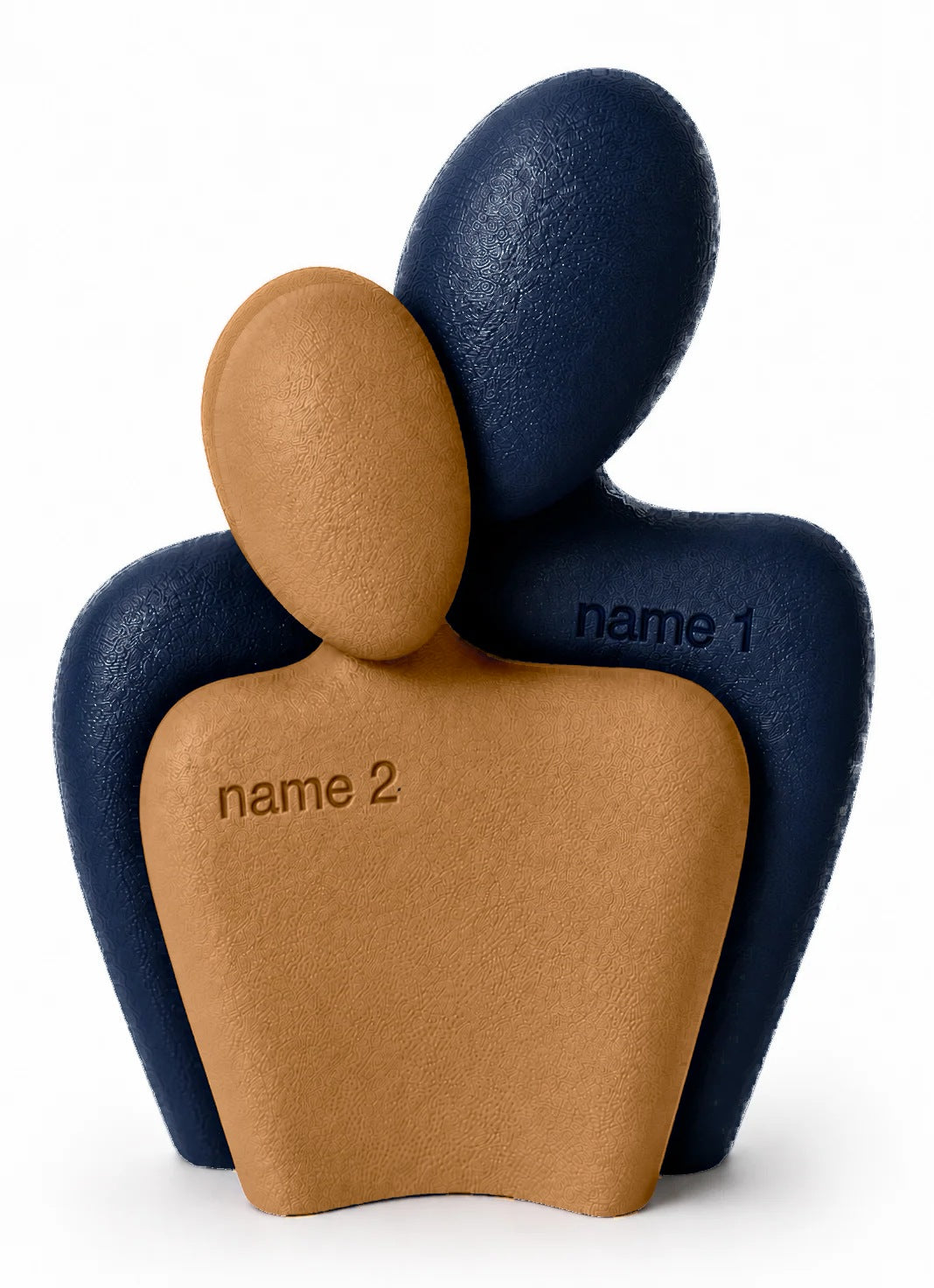 The Couple Sculpt 01 in Navy and Brown