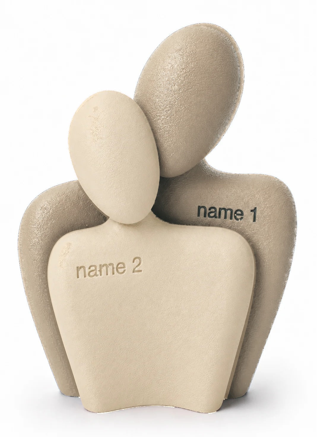 The Couple Sculpt 01 in Off white and Ivory matte