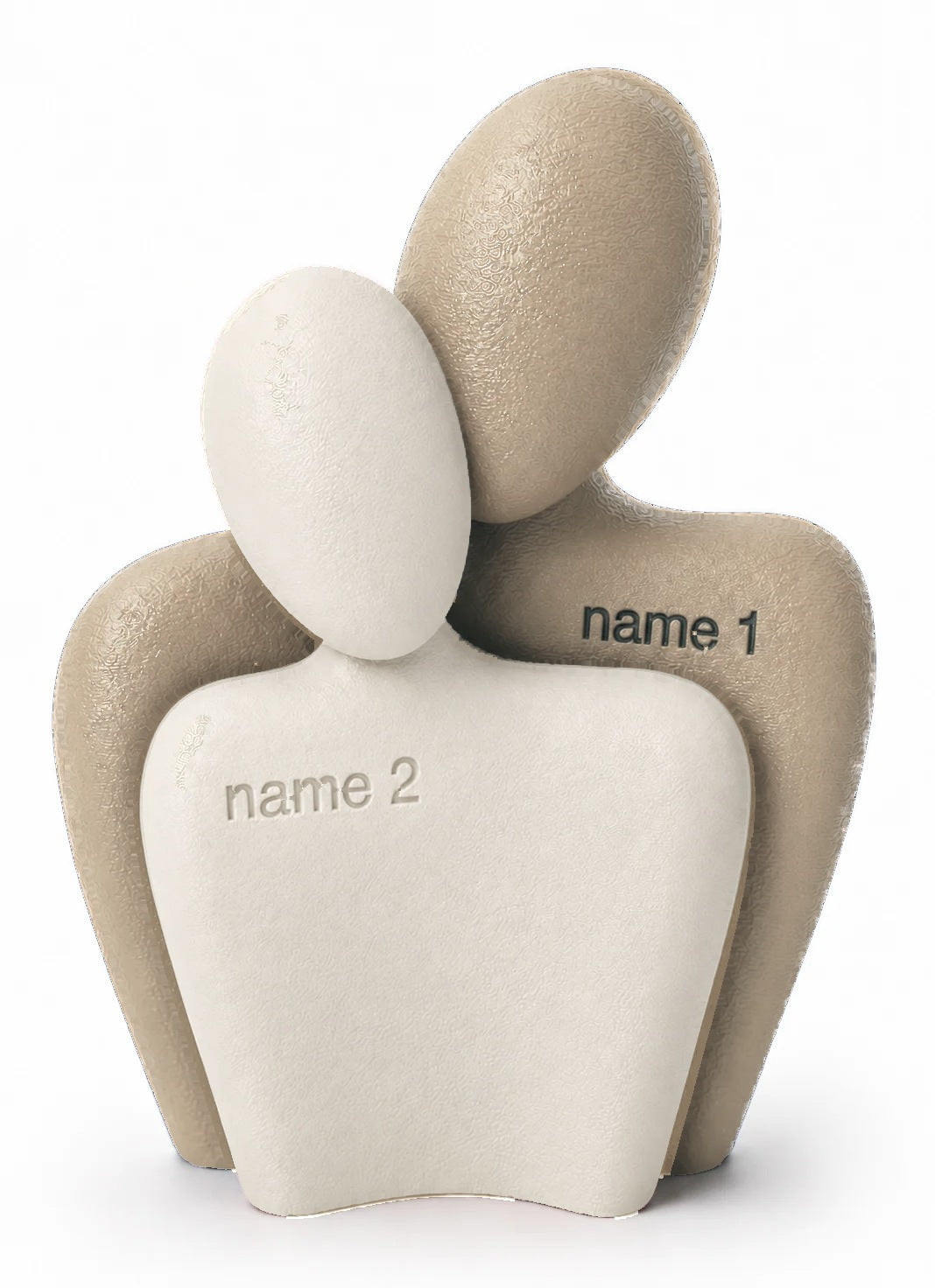 The Couple Sculpt 01 in Off white and White
