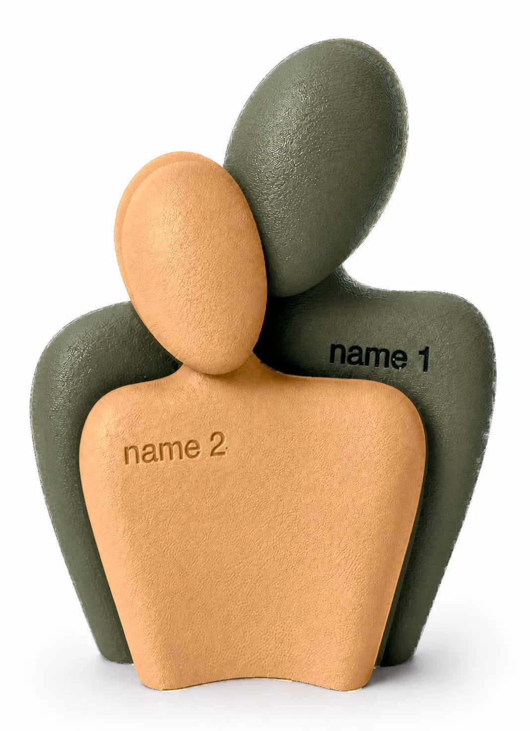 The Couple Sculpt 01 in Olive and Beige