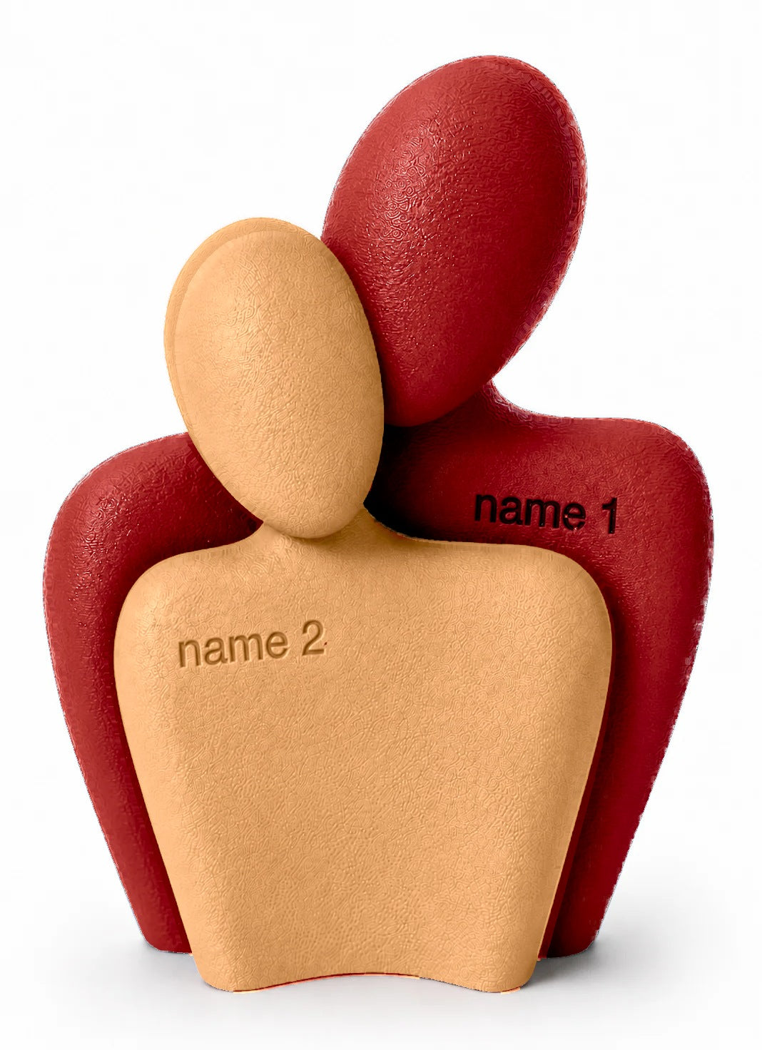 The Couple Sculpt 01 in Red and Beige