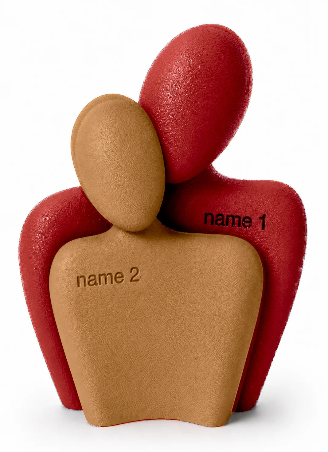 The Couple Sculpt 01 in Red and Brown