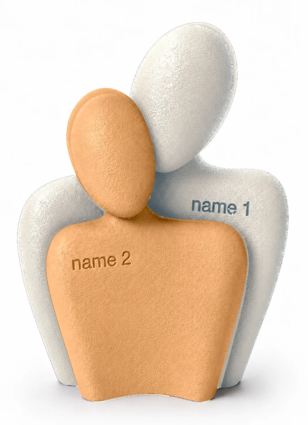 The Couple Sculpt 01 in White and Beige
