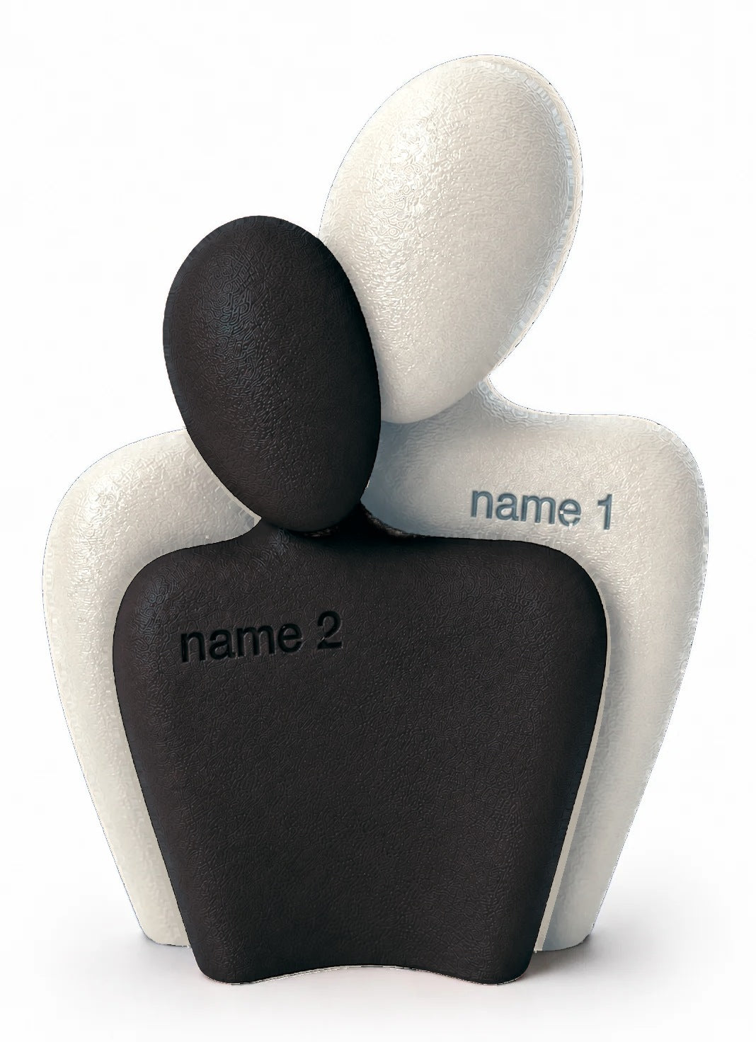 The Couple Sculpt 01 in White and Black
