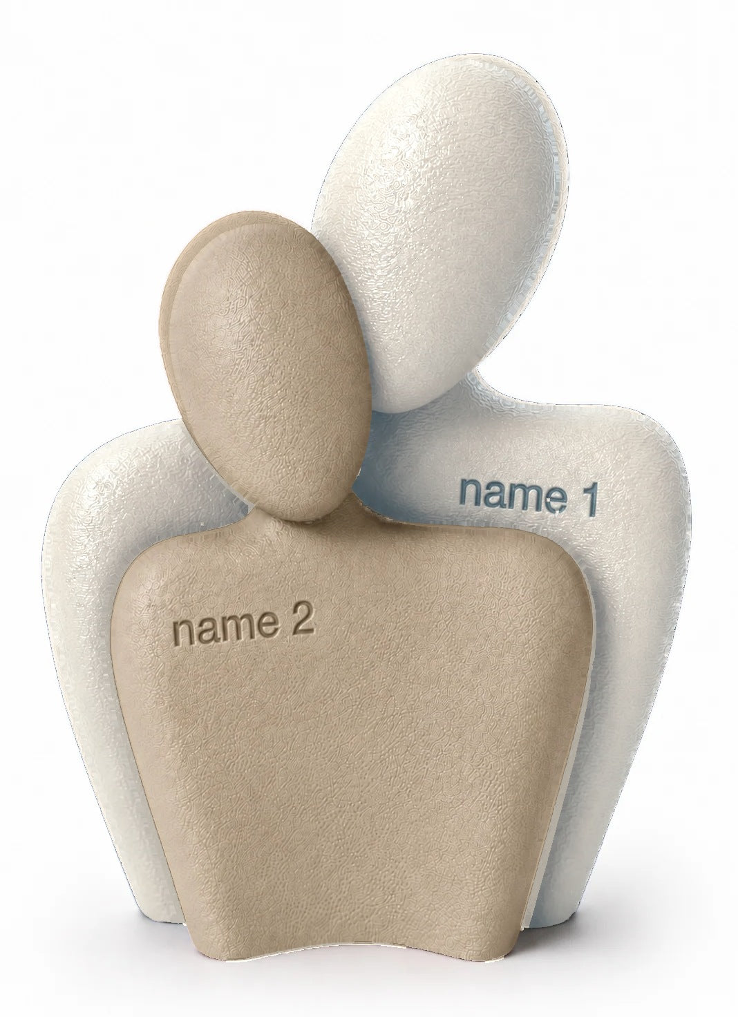 The Couple Sculpt 01 in White and Off white