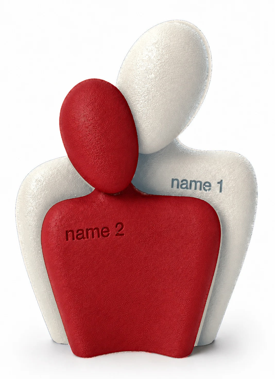 The Couple Sculpt 01 in White and Red
