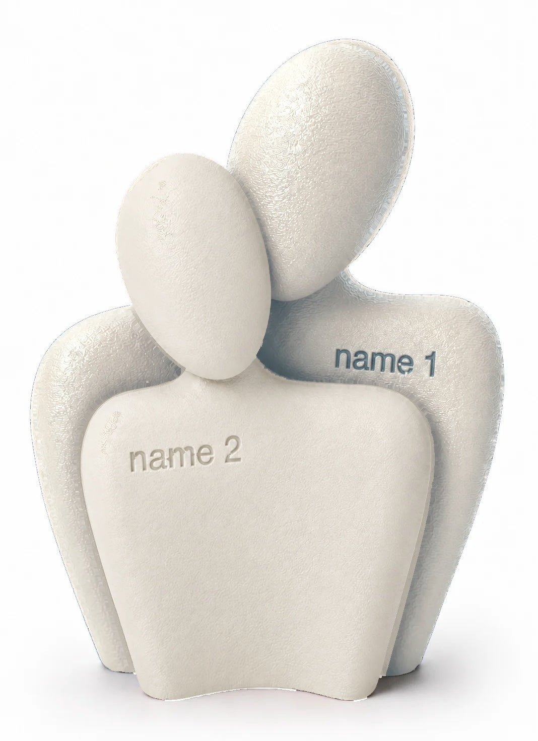 The Couple Sculpt 01 in White and White