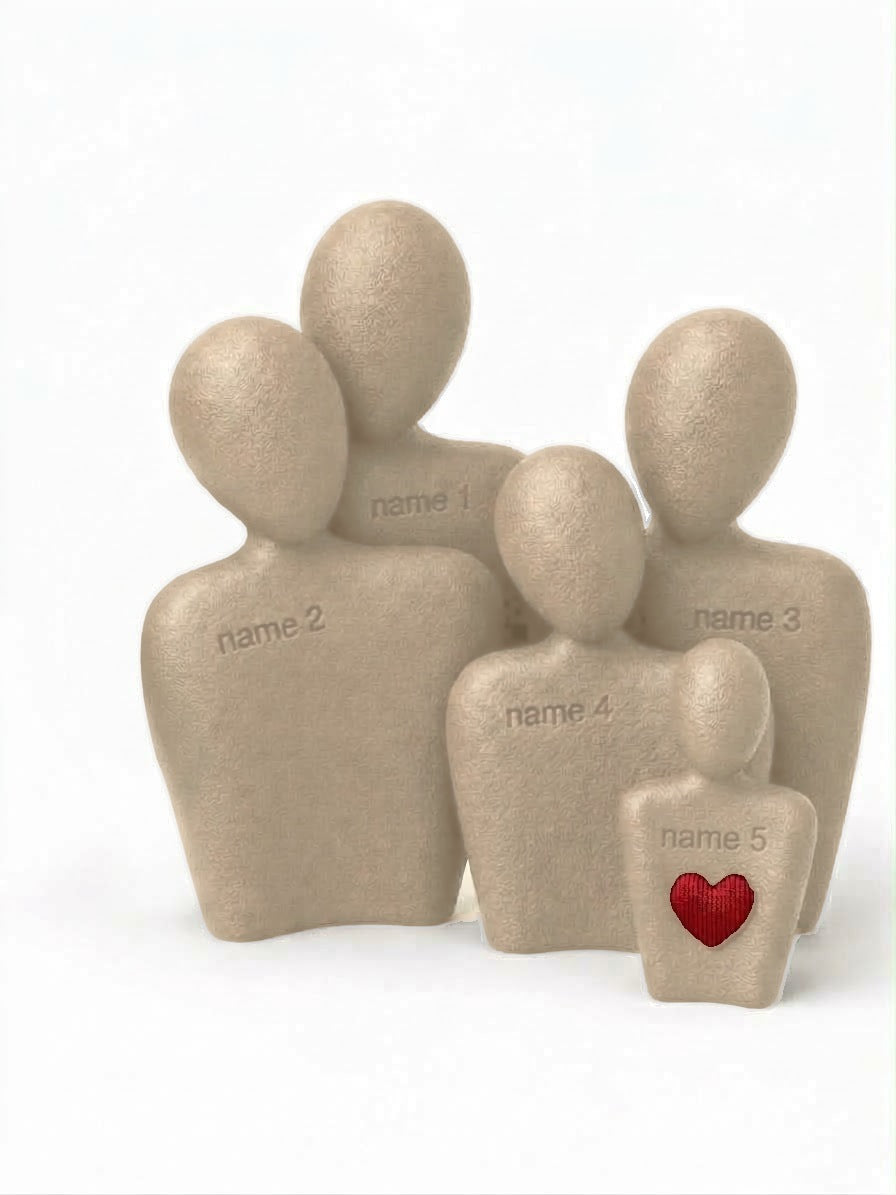 The Family Sculpt 5 - Off white